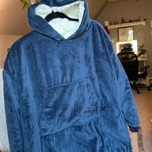 Navy The Comfy blanket hoodie